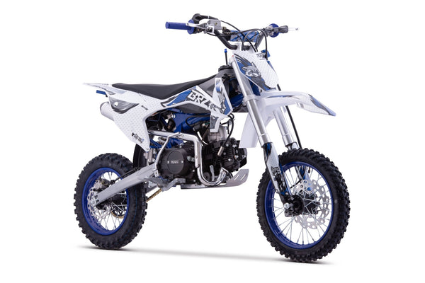 BRZ 125cc Racing Team Pro Start Manual Pit Bike 14/12" - Mini Quad Bikes