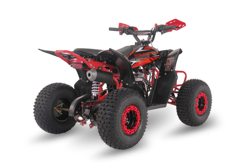 Elite Pro 125CC RED AUTOMATIC JUNIOR PETROL QUAD BIKE 2024 Model - Mini Quad Bikes