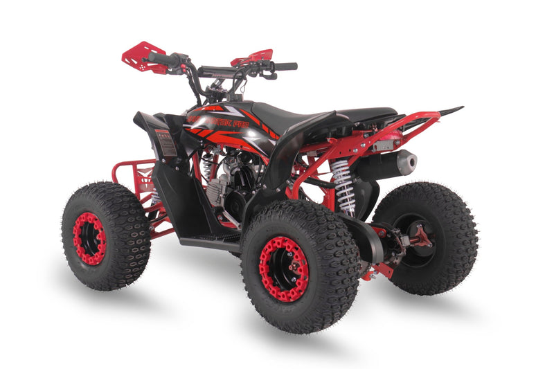 Elite Pro 125CC RED AUTOMATIC JUNIOR PETROL QUAD BIKE 2024 Model - Mini Quad Bikes