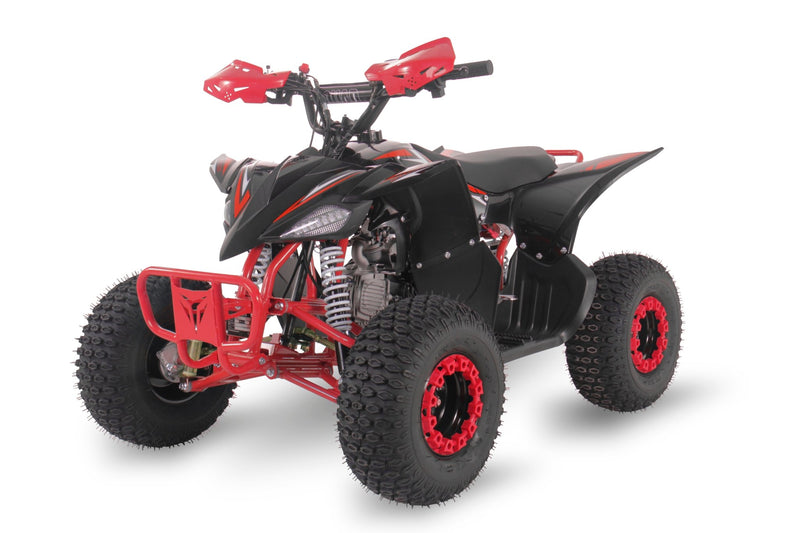 Elite Pro 125CC RED AUTOMATIC JUNIOR PETROL QUAD BIKE 2024 Model - Mini Quad Bikes