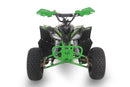EXHILARATOR-PRO 110CC GREEN PETROL JUNIOR QUAD BIKE AUTO & REVERSE - Mini Quad Bikes