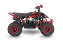 EXHILARATOR-PRO 110CC RED PETROL JUNIOR QUAD BIKE AUTO & REVERSE - Mini Quad Bikes