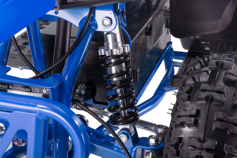 MRF 36V 1000W KIDS BLUE ELITE 2024 ELECTRIC QUAD BIKE - Mini Quad Bikes