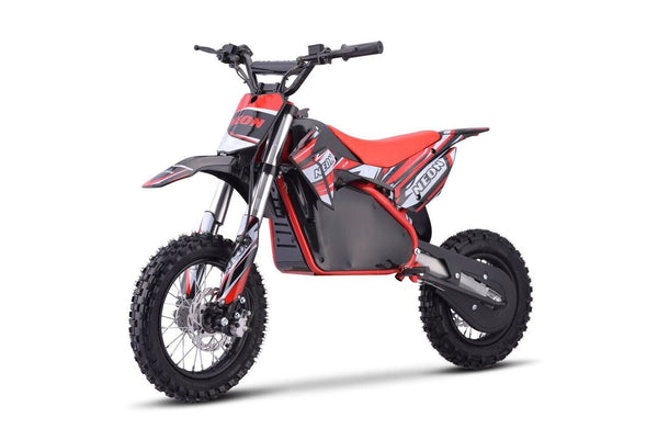 Neon SparkZ Prodigy: The Ultimate Kids' 48V 1200W High-Performance Electric Dirt Bike - Mini Quad Bikes