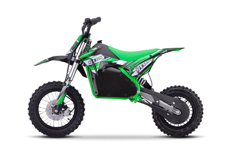 Neon SparkZ Prodigy: The Ultimate Kids' 48V 1200W High-Performance Electric Dirt Bike - Mini Quad Bikes