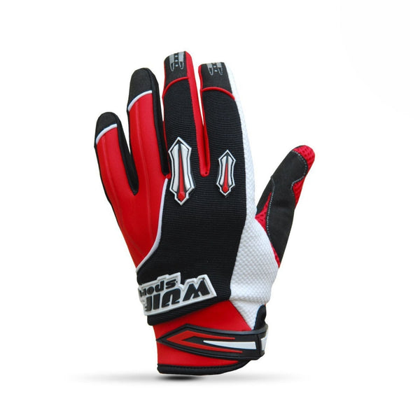 Red Stratos Off-Road MX Gloves - Mini Quad Bikes