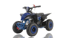 THE MINI KLF 50CC BLUE RACER KIDS ELITE PETROL QUAD BIKE - Mini Quad Bikes