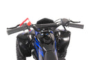 THE MINI KLF 50CC BLUE RACER KIDS ELITE PETROL QUAD BIKE - Mini Quad Bikes