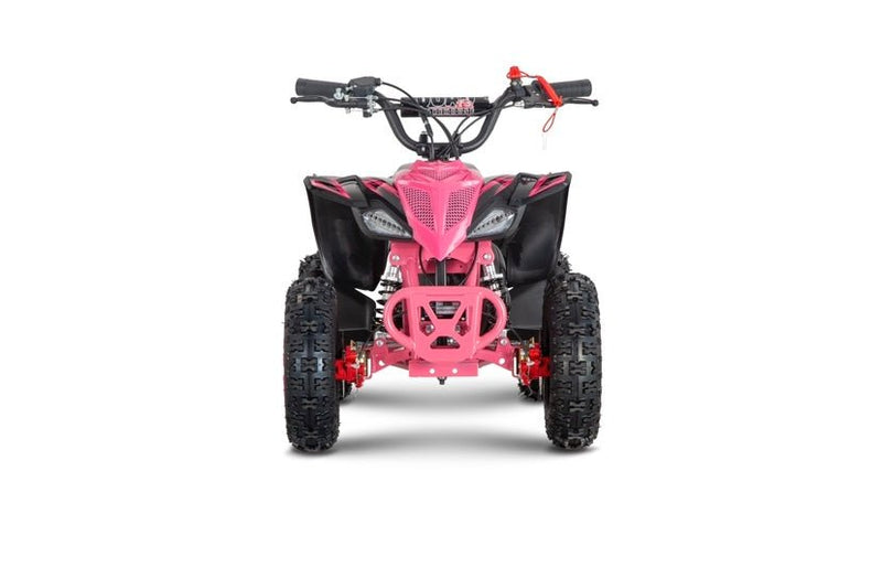 THE MINI KLF 50CC PINK RACER KIDS ELITE PETROL QUAD BIKE - Mini Quad Bikes