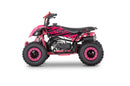 THE MINI KLF 50CC PINK RACER KIDS ELITE PETROL QUAD BIKE - Mini Quad Bikes
