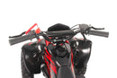 THE MINI KLF 50CC RED RACER KIDS ELITE PETROL QUAD BIKE - Mini Quad Bikes