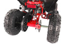 THE MINI KLF 50CC RED RACER KIDS ELITE PETROL QUAD BIKE - Mini Quad Bikes