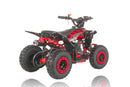 THE MINI KLF 50CC RED RACER KIDS ELITE PETROL QUAD BIKE - Mini Quad Bikes